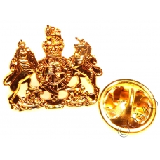 Royal Navy Warrant Officer Lapel Pin Badge (Metal / Enamel)